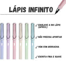 Kit Lápis Infinito - Equivale a 100 Lápis Tradicionais | Nunca Mais Compre Lápis!